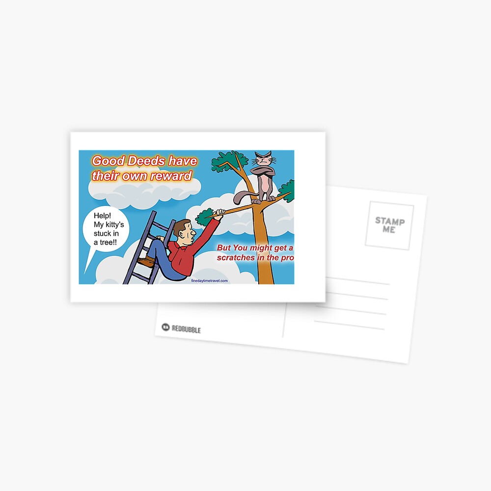 Item preview, Postcard designed and sold by FineDayAcademy.