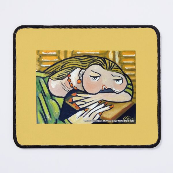 Item preview, resting her head. designed and sold by smiley100.
