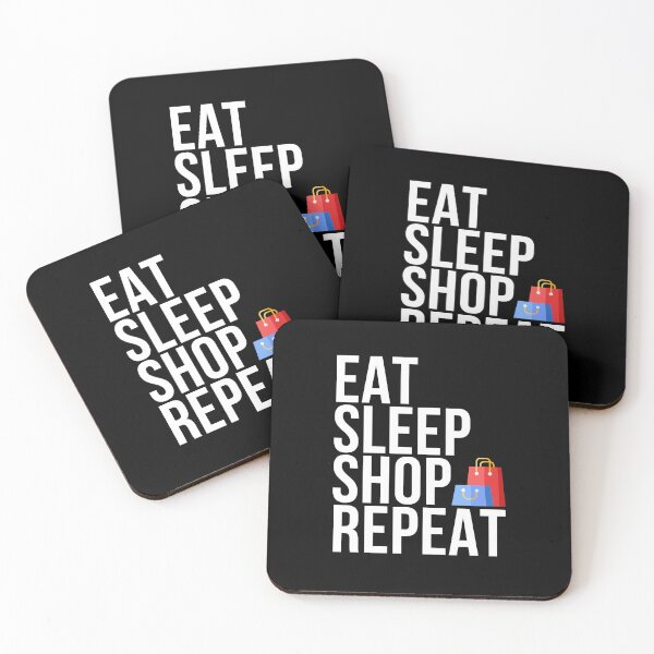 Item preview, Eat Sleep Shop Repeat: Quintessential Design for Shopping Lovers designed and sold by SuperSeries.