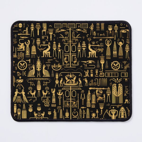 Item preview, Mystic Echoes: Ancient Egypt Hieroglyphics Unveiled designed and sold by AlienSkinEyes.