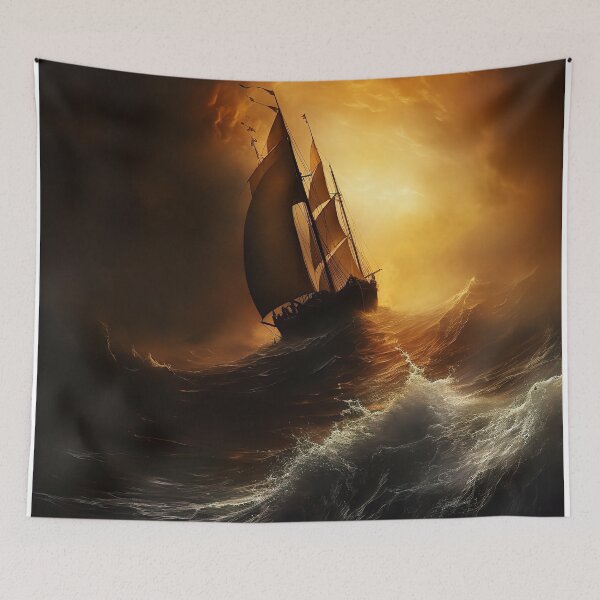 Item preview, Oceanic Odyssey Painting designed and sold by vicvalli.