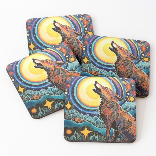 Item preview, wolf howing at the moon designed and sold by Kristylynn757.