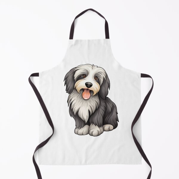 Item preview, Cute Bearded Collie Puppy designed and sold by LudwikeArts.