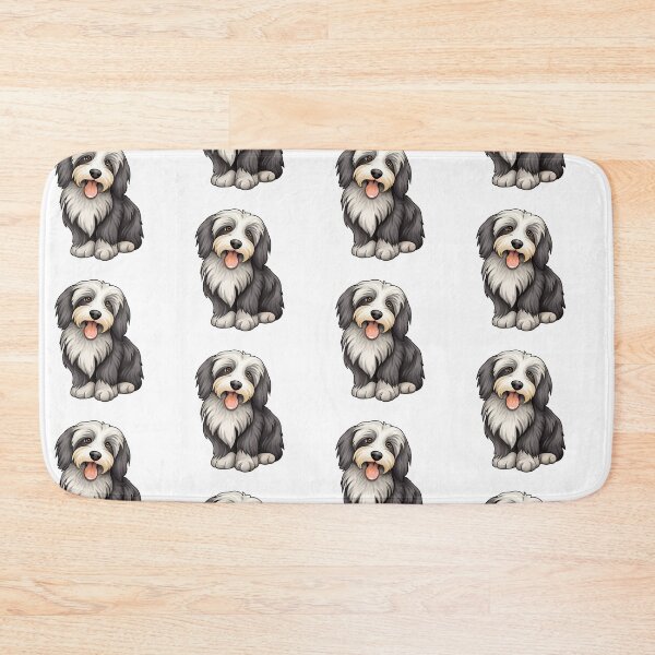 Item preview, Cute Bearded Collie Puppy designed and sold by LudwikeArts.