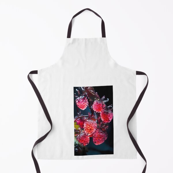 Item preview, a bunch of raspberries sitting on top of a plant designed and sold by Dark Fantasy Store.