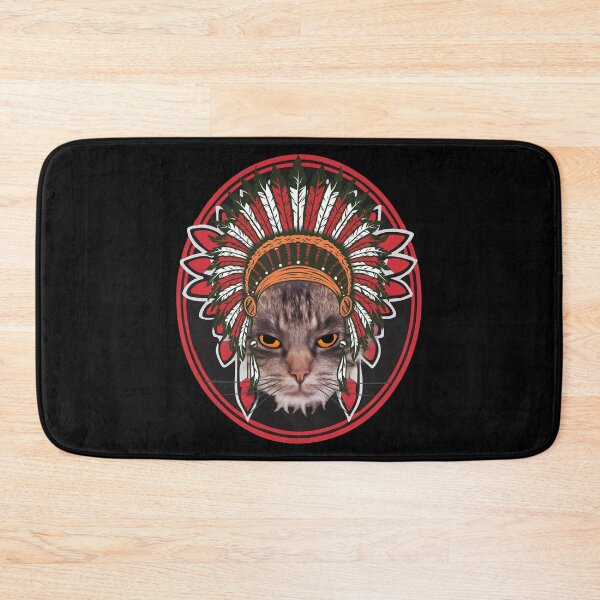 Item preview, Cat in American Indian Red Indian designed and sold by AlyshaAgnew.