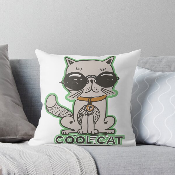 Item preview, Cool Cat with sunglasses designed and sold by AlyshaAgnew.