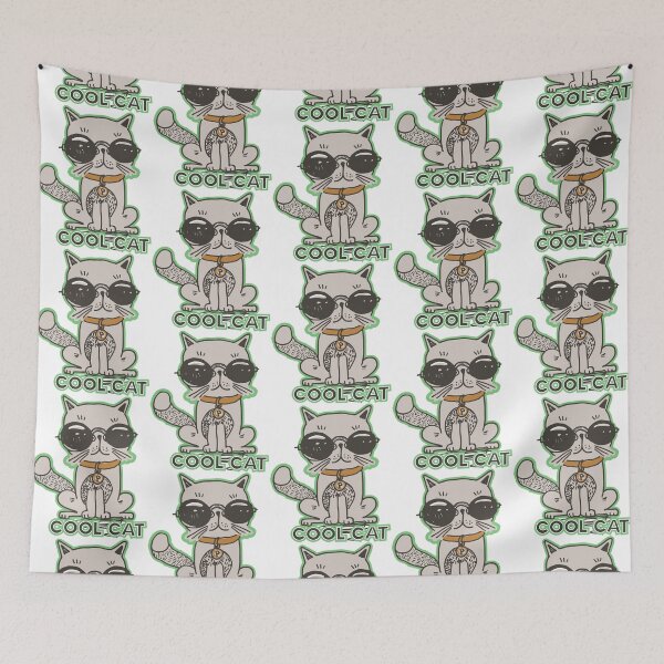 Item preview, Cool Cat with sunglasses designed and sold by AlyshaAgnew.