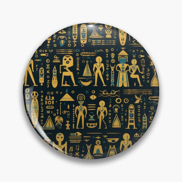 Item preview, Mystic Echoes: Ancient Egypt Hieroglyphics Unveiled designed and sold by AlienSkinEyes.