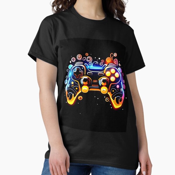 Item preview, Colourful Glowing Gaming Controller designed and sold by Rizinator.