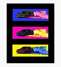 Subaru STi Drift Print Photographic Print