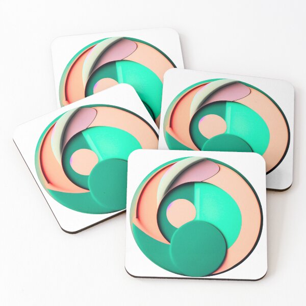 Item preview, Colorful Abstract shapes 2 designed and sold by Nathalia  Lodi.