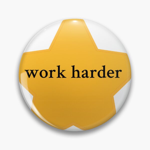 Item preview, work harder designed and sold by Baddie-4ever.