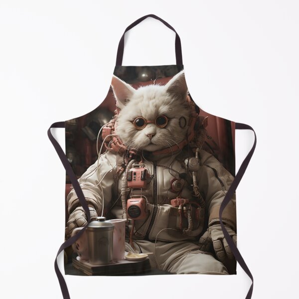 Item preview, Futuristic Astronaut Cat designed and sold by PINKSOUL1977.