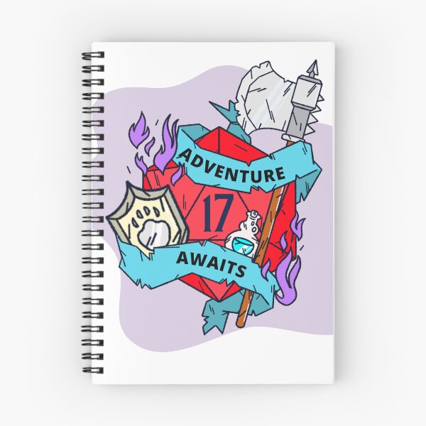 Item preview, Dungeons and dragons, d20 dice, adventure awaits designed and sold by AlinaKie.