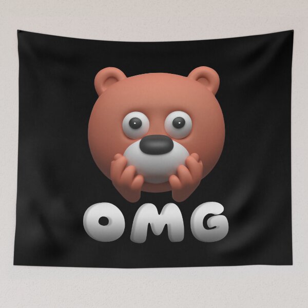 Item preview, OMG Bear designed and sold by figadesign.