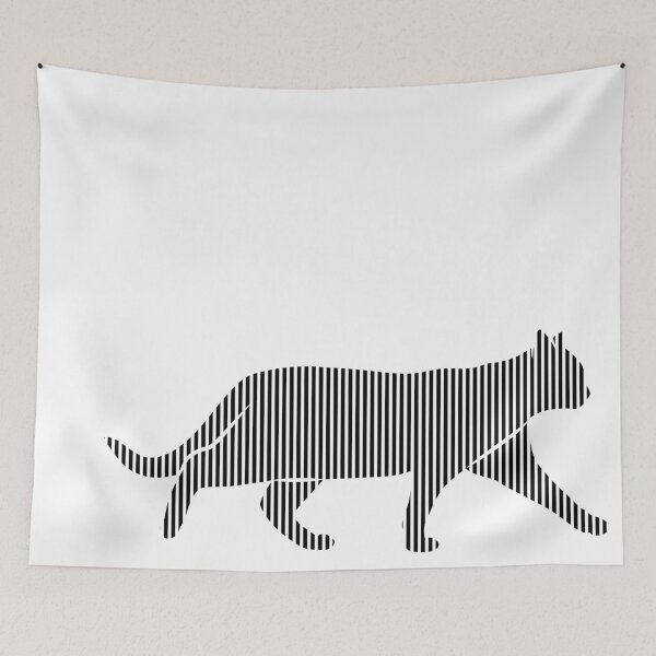 Item preview, Le Chat Noir Rayé  designed and sold by Riseul.