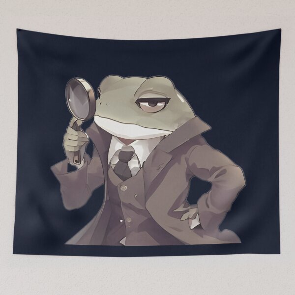 Item preview, Froggy Sleuth designed and sold by MythicMayhem Forge.