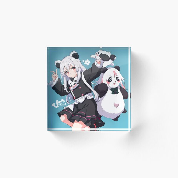 Artikelvorschau, Mädchen mit Kawaii-Pandas entworfen und verkauft von BeMe1986.