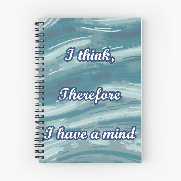 Item preview, I think, therefore I have a mind designed and sold by OliGalart.