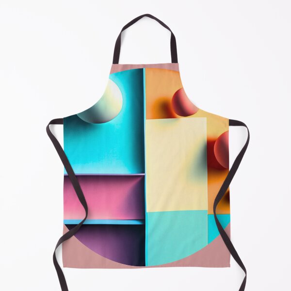 Item preview, Colorful Abstract shapes 3 designed and sold by Nathalia Lodi.