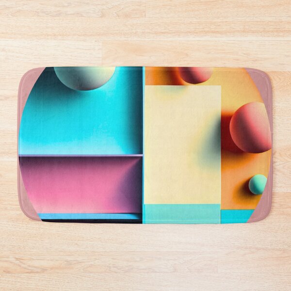 Item preview, Colorful Abstract shapes 3 designed and sold by Nathalia  Lodi.