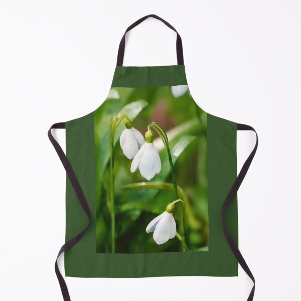Item preview, Spring galanthus snowdrop flowers watercolor painting designed and sold by Kate1art.