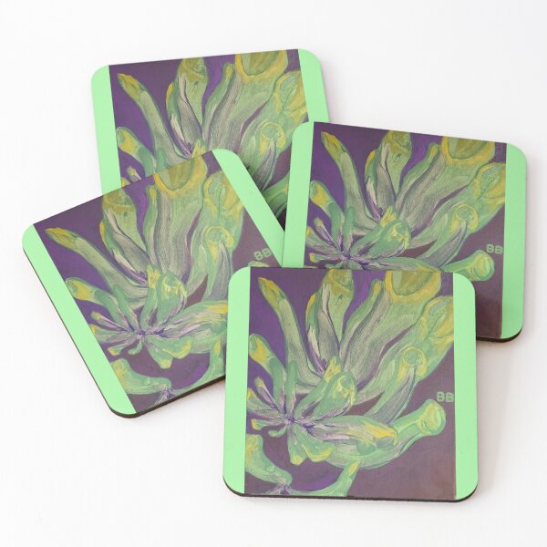 Item preview, Shrek Ear Jade Plant Acrylic Painting designed and sold by BethanyLoraine.