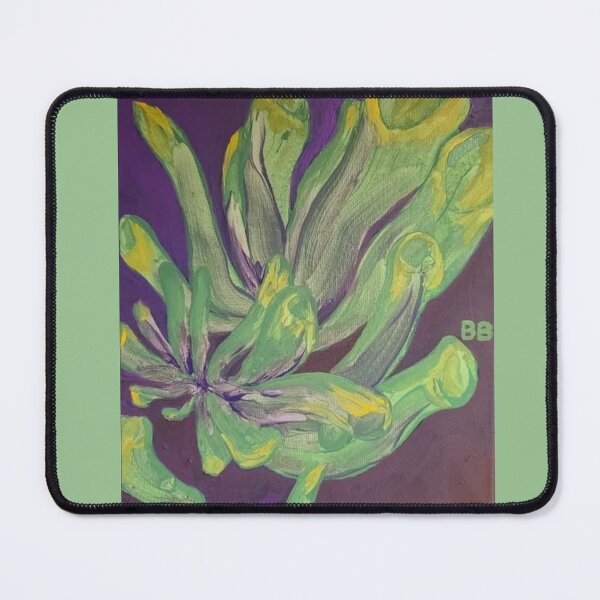 Item preview, Shrek Ear Jade Plant Acrylic Painting designed and sold by BethanyLoraine.