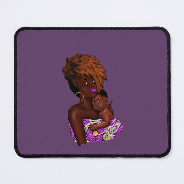 Item preview, Rasta Woman, Loving Afro Mom and Baby, African Woman with Child designed and sold by Logiamerch.