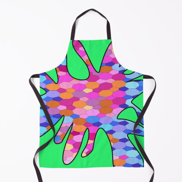 Aperçu de l'œuvre SCALEY SPLASH (Rose/Vert/Bleu) créée et vendue par HaNoFri.