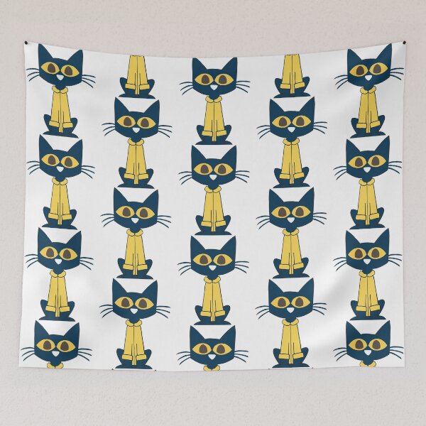 Item preview, Blue and yellow pete the cat designed and sold by AlmetaAcevedo.