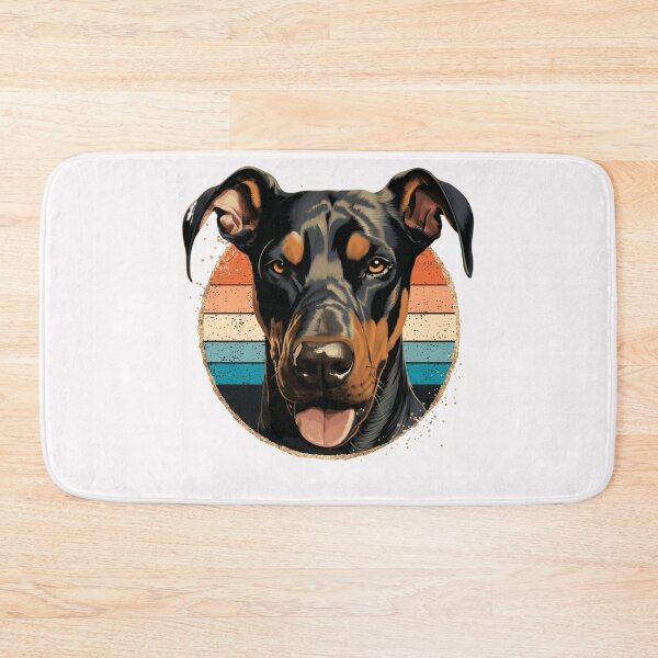 Item preview, Natural Ear Doberman Retro Funny Gift For Dog Lover designed and sold by Chmielayka.