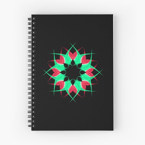 Item preview, red and green mandala designed and sold by Meo Design.