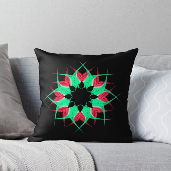 Item preview, red and green mandala designed and sold by Meo Design.