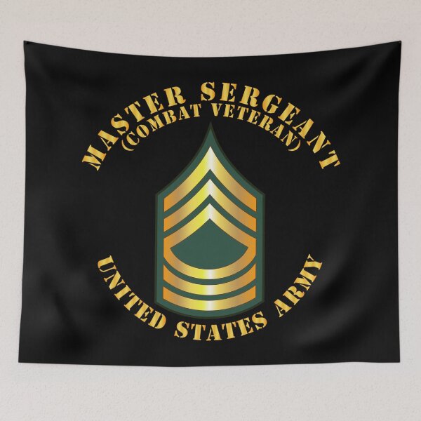 Aperçu de l'œuvre Armée - Master Sergeant - MSG - Combat Vétéran créée et vendue par Military Insignia Products.