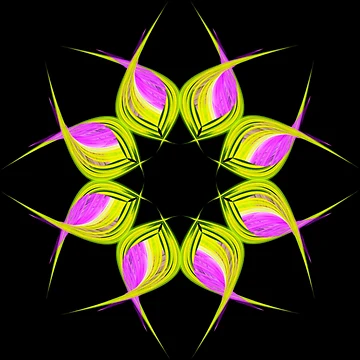 Artwork thumbnail, Yellow flower by Meo Design