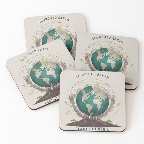 Item preview, Save the Planet - Scorched earth designed and sold by By Nayla.