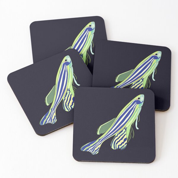 Item preview, Lime Zebrafish Zebra Fish designed and sold by ViewerEqualsPhoton.