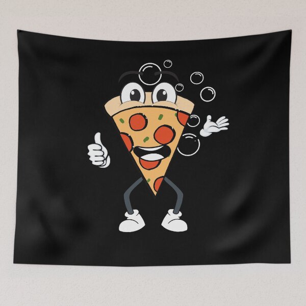 Item preview, Happy Slice of Pizza designed and sold by BababuuuPrint.
