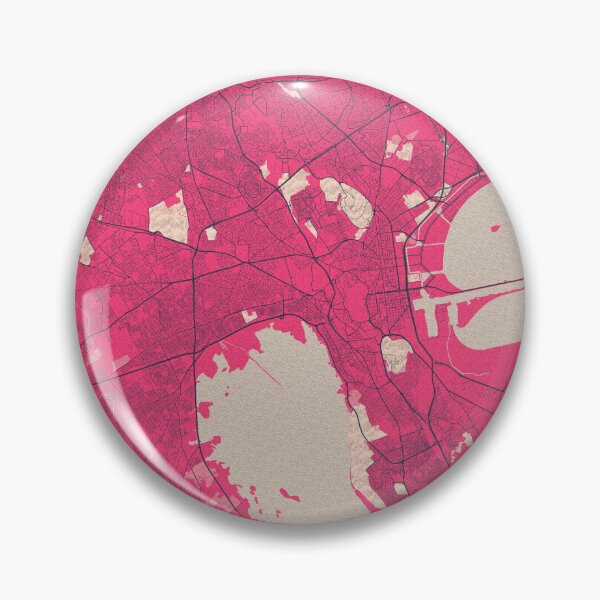 Item preview, Tunis City Map of Tunisia  - Blossom designed and sold by deMAP.