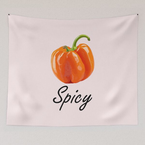 Item preview, Spicy Habanero Pepper 2 - Black designed and sold by LaloParker.