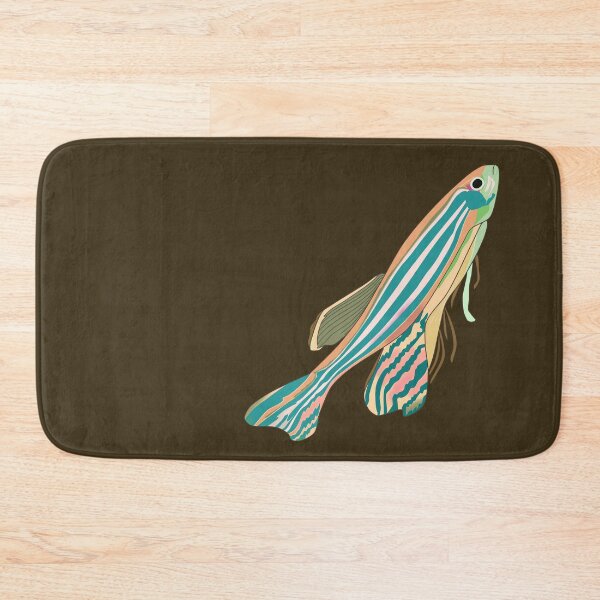 Item preview, Retro Zebrafish Zebra Fish Glow designed and sold by ViewerEqualsPhoton.
