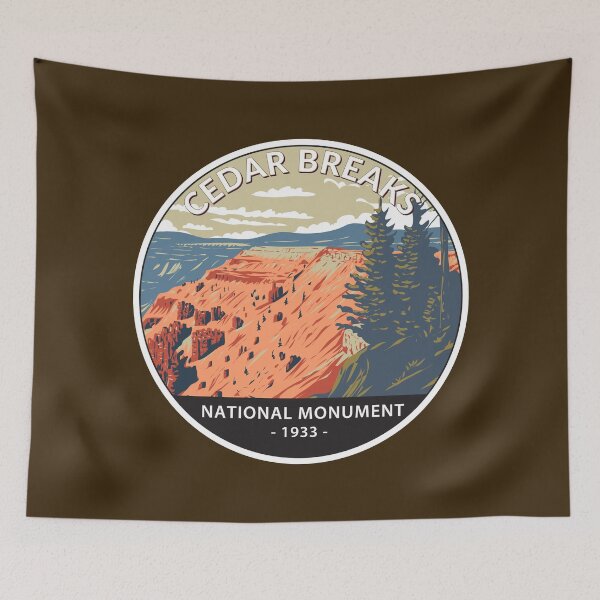 Item preview, Cedar Breaks National Monument Utah Circle designed and sold by KrisSidDesigns.