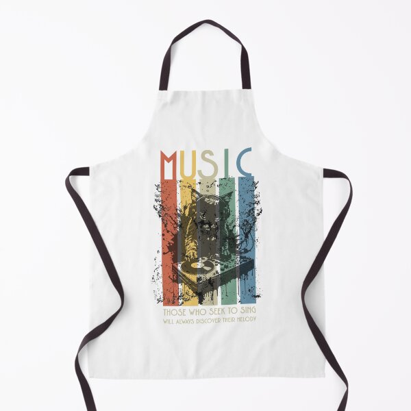 Item preview, Retro Music Stripes - Groovy Cat designed and sold by AlmetaAcevedo.