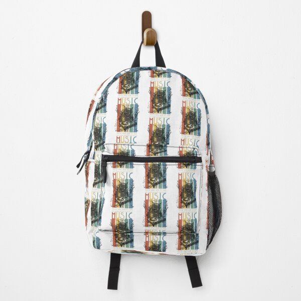 Item preview, Retro Music Stripes - Groovy Cat designed and sold by AlmetaAcevedo.