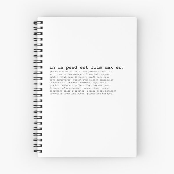 Item preview, cineasta independiente designed and sold by Certifiable Series.