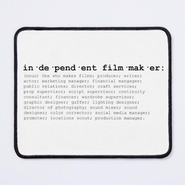 Item preview, Independent Filmmaker designed and sold by Certifiable Series.