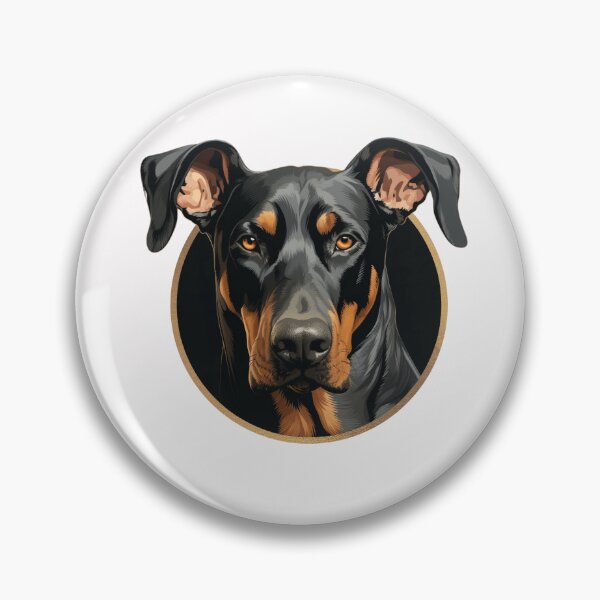 Item preview, Natural Ear Doberman Funny Gift For Dog Lover designed and sold by Chmielayka.