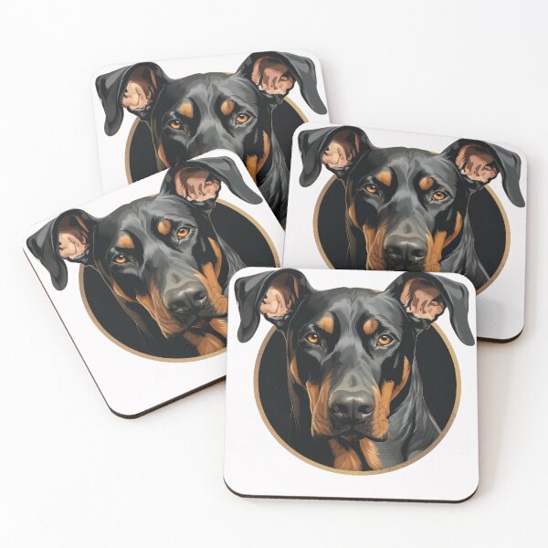 Item preview, Natural Ear Doberman Funny Gift For Dog Lover designed and sold by Chmielayka.